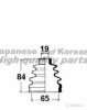 SUZUK 623207112 Bellow Set, drive shaft